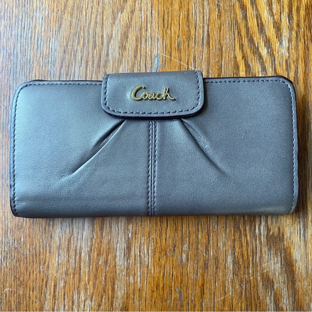 Grey Coach Wallet